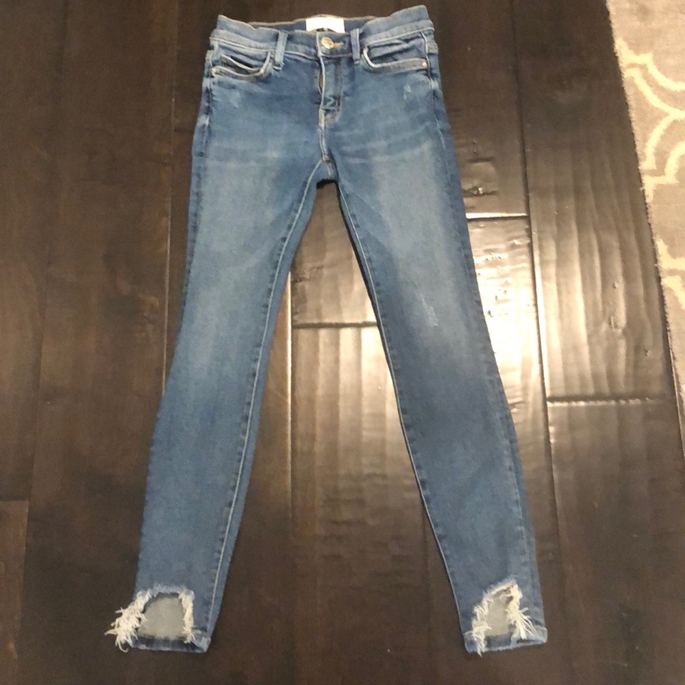 Current Elliot rough hem Size 25 Denim